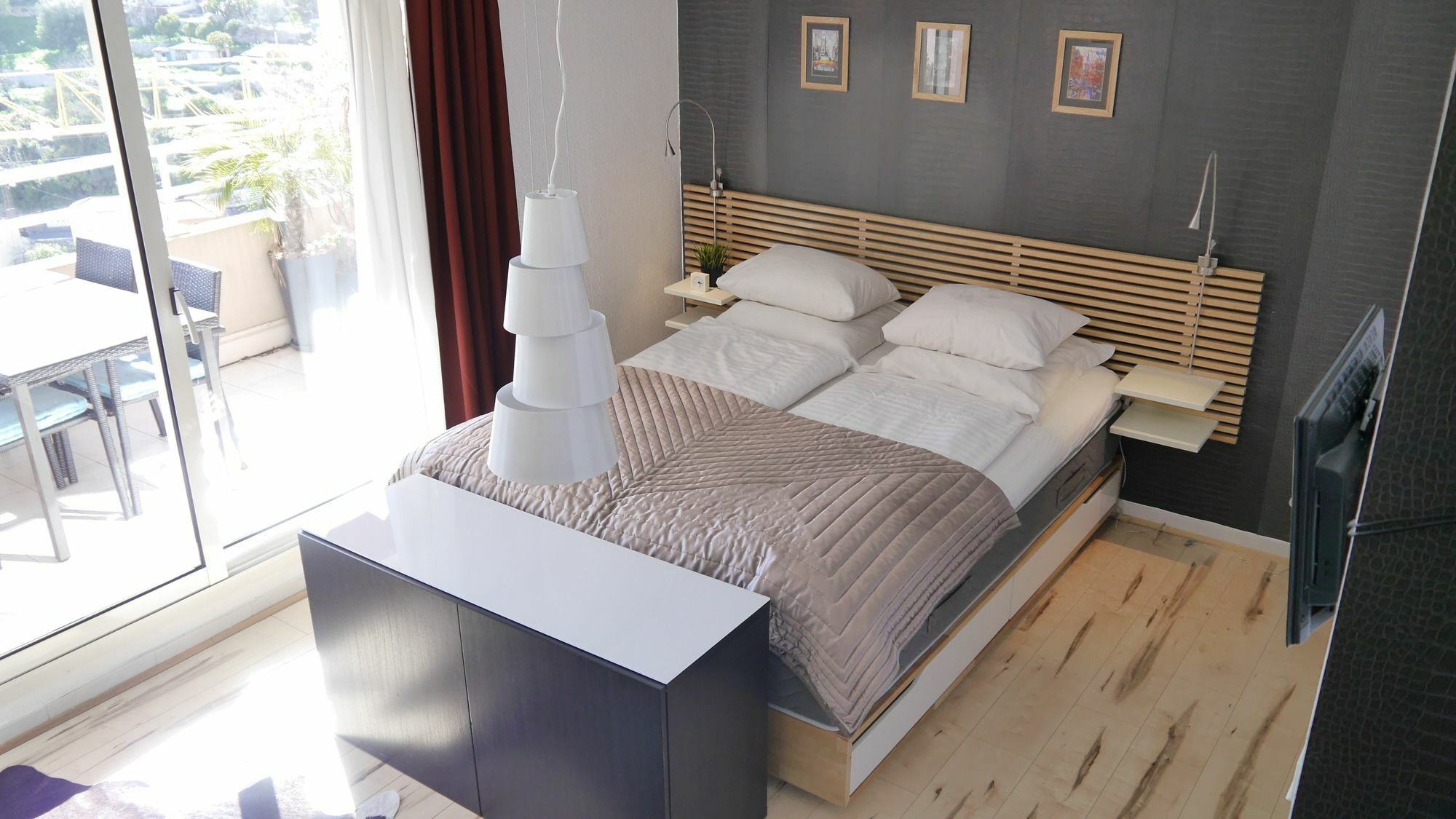 Monaco Pool Sea View Apartments 보솔레이 외부 사진